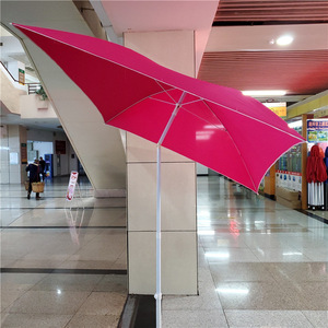 <b>Outdoor</b> Square Patio <b>Umbrella</b> Polyester Aluminum Pole Anti Uv Full Color Printing For Mall Use - Product Image 1