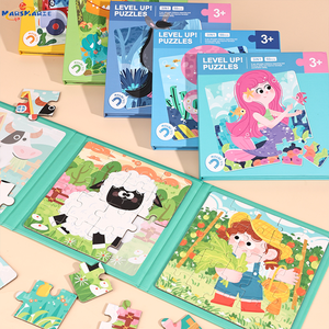 Libro de Rompecabezas Educativo 3 en 1 para Niños de 3 a 8 Años: Temas de Animales, Océano, Dinosaurios, Cuentos de Hadas y Tráfico - Product Image 2