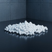 Perles d'alumine activée de haute pureté, déshydratant adsorbant pour le séchage de l'air et la purification des gaz