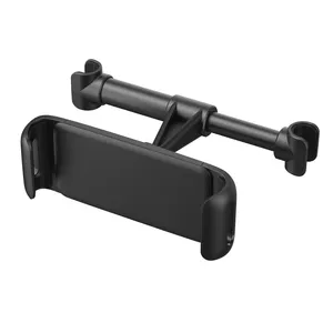 Car Rear Pillow Phone Holder For IPhone Xiaomi IPad Tablet 4-11/12.9 Inch Tablet Car Stand Seat Rear Headrest Mounting Bracket