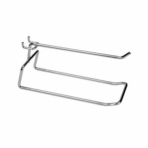 Crochet de suspension 65 mm en acier inoxydable poli pour rangement de cuisine - Product Image 1