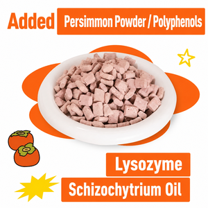 <span class=keywords><strong>Cibo</strong></span> Completo Liofilizzato per Gatti a Base di Anatra con Cachi, Olivello Spinoso e Olio di Salmone, Ricetta ad Alto Contenuto Proteico con Singola Proteina Animale - Product Image 4