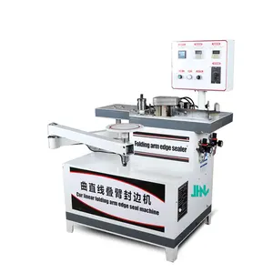 s180 Portable 4 Functions 45 Degrees Edge Banding Machine with Straight Cutt and Corner Rounding Trimming