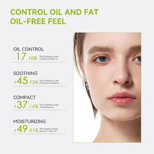 Lotion hydratante rafraîchissante <span class=keywords><strong>au</strong></span> panthénol pour le contrôle de l'huile <span class=keywords><strong>crème</strong></span> réparatrice apaisante pour peau grasse - Product Image 3