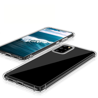 Coque de téléphone portable Samsung, étui cristal Transparent en Tpu pour Galaxy S9, S20, S21 Ultra