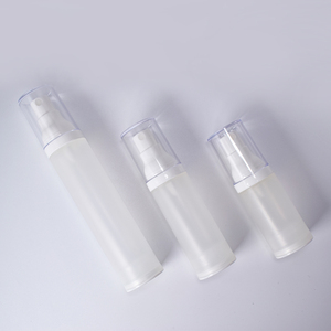 Juego de botellas de plástico PP para cosméticos, botellas de viaje <span class=keywords><strong>sin</strong></span> aire personalizadas, <span class=keywords><strong>protector</strong></span> <span class=keywords><strong>solar</strong></span> para loción, bomba de presión al vacío, botella de prueba de 10ml - Product Image 4