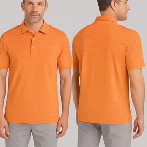 2025 Oem Logo personnalisé caché patte côtes col respirant Golf polos haute qualité à manches courtes Polo hommes t-shirts - Product Image 1