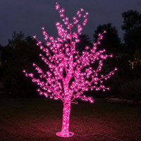 Luz LED para Árbol de Flores de Cerezo para Decoración de Jardín y Paisaje