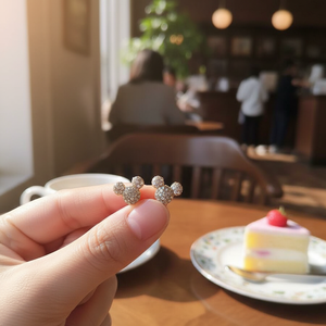 Vendita calda di tendenza di moda in acciaio inossidabile orecchini di perle eleganti graziose ragazze gioielli all'ingrosso disponibili - Product Image 3