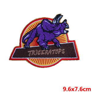 Factory Direct Sales of Dinosaur Cloth Computer Embroidery <strong>Animal</strong> Cloth Clothing Accessories Patch Discount Wholesale - Product Image 4