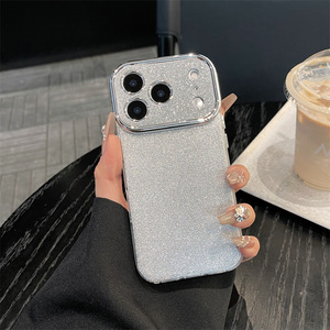 เคสโทรศัพท์สองชั้นขอบเงินหรูหราเบาๆ สำหรับ iPhone 17 16 15 14 13 Pro Max ป้องกันการตกกระแทกอย่างดีเยี่ยม - Product Image 6