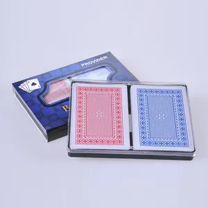 مخصص شخصية تصميم شعار المطبوعة البلاستيك PVC بوكر شخصية اللعب بطاقات عرض