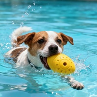 Jouet interactif pour chien, balle en mousse E-TPU durable, balle rebondissante, jouet d'entraînement pour animaux de compagnie respectueux de l'environnement