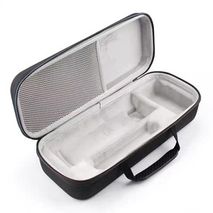 Étui de rangement EVA pour projecteur, appareil photo numérique, 2-3 compartiments, résistant aux chocs, noir - Product Image 1