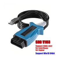 Cable Passthru J2534 V165 JLR SDD Pro Compatible con Win10 para Jaguar para Land Rover, Cable de Escáner OBD2