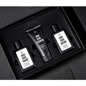 Private label men's skin care products Whitening lighten facial cleanser toner lotion face skin care set