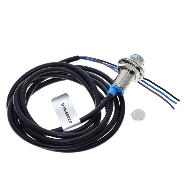 RNSbot NJK-5002C Hall Sensor Proximity Switch NPN DC Three-wire Normally Open Magnetic Induction Switch