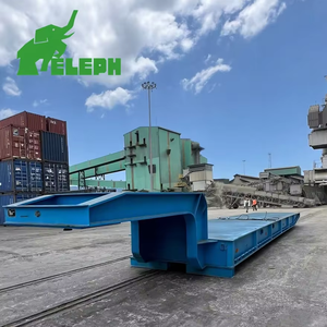 Remolque de Plataforma Baja para Transporte Marítimo de 100 Toneladas, Remolque <span class=keywords><strong>Mafi</strong></span> de 40 pies para Camión - Product Image 1