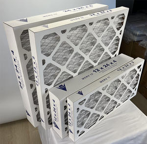 Filtro dell'Aria Pre-Filtro G4 F5 F6 F7 F8 F9 MERV 4 6 8 11 12 13 16 20x25x1 HVAC Pannello Pieghettato in Cartone per Casa Ristorante AC <span class=keywords><strong>Vav</strong></span> - Product Image 2