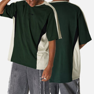 Camisetas de Manga Corta para Hombre KingSen de Alta Calidad, Color Personalizado, 100% Algodón, Estilo Urbano, Corte Holgado, 300g, Cuello Redondo, Serigrafía - Product Image 1