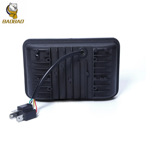 Phare de <span class=keywords><strong>moto</strong></span> 12V en plastique et métal de 5 pouces, bicolore blanc-jaune, pour <span class=keywords><strong>Harley</strong></span> <span class=keywords><strong>Davidson</strong></span>, pièces de décoration de <span class=keywords><strong>moto</strong></span>, accessoires de voiture - Product Image 5