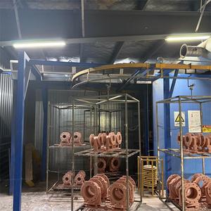 Machine de coulée continue pour le séchage des moules, économie d'énergie, 380 V 50 Hz, moteur en acier galvanisé, machinerie de fonderie métallique - Product Image 1