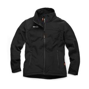 Scruffs Trade Softshell Chaqueta Mujer Negro Talla 20 - Product Image 1