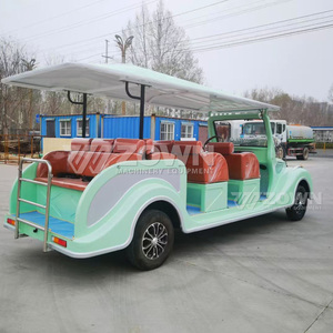 Factory Direct Sales High Quality Green 11 Seats Classic Cars Retro Electric Cars Classic Cheap Price Vintage Cars for Sale - Product Image 5