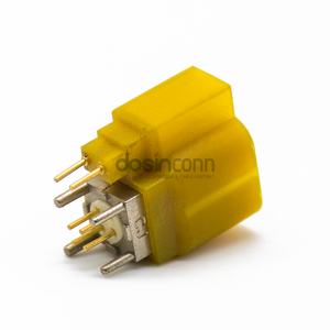 4 + 2 Pin konektor mobil kode J konektor Hsd 180 derajat untuk Bluetooth - Product Image 3
