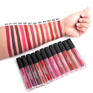 Gloss à lèvres minéral mat, rouge à lèvres liquide sexy, mat, longue tenue, imperméable, cosmétique, beauté, maquillage longue durée 24 heures, gloss à lèvres - Product Image 4