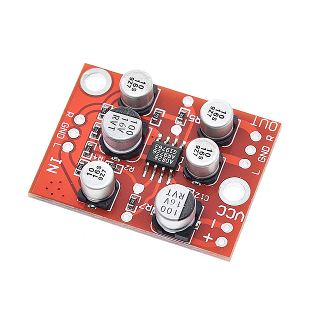 Mini Headphone Amplifier TDA1308 Audio Amplifier Module Low Voltage Front Stage Amplifier Board