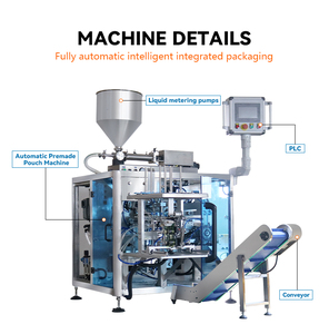 Máy đóng gói doypack <span class=keywords><strong>mini</strong></span>: Túi có sẵn/túi đứng lên, làm đầy chất lỏng & niêm phong bán tự động - Product Image 4