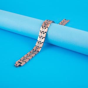 Nhà Máy Bán Buôn Hợp Thời Trang 4-Trong-1 Sinh Học Vòng Đeo Tay Từ Tính Tinh Khiết Đồng Y Tế Cho Các Cặp Vợ Chồng Người Đàn Ông Của Phụ Kiện - Product Image 2