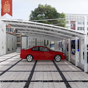 Auvent de toit pliant de jardin avec pergola Mirador sur pied auvent de toit <span class=keywords><strong>porte</strong></span> d'entrée extérieure abri contre la pluie auvent rétractable en aluminium C - Product Image 4