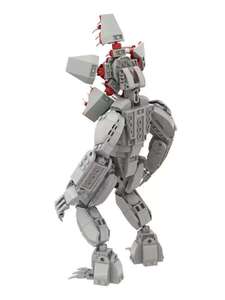 Nouveau modèle de construction en plastique de 40 pièces : Plante carnivore géante, Démon, Demogorgon, Vecna - Jouet de construction - Product Image 5