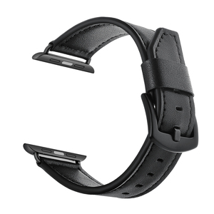 High-end di Lusso Regolabile Reale In <span class=keywords><strong>Pelle</strong></span> di Mucca 22 millimetri <span class=keywords><strong>Watch</strong></span> Band Strap Per <span class=keywords><strong>Apple</strong></span> Serie di Orologi 1 2 3 4 5 6 di cuoio Della Vigilanza Della Fascia Della Cinghia - Product Image 2