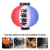 Nicro Usine En Gros Corée Style Japonais Artisanat 30*30cm Pliant Rond Papier Lanterne Sushi Restaurant Publicité Décoration