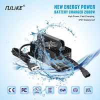 Chargeur étanche IP67 IP65 72V 15A 60V 15A 48V 15A pour batteries au plomb-acide LiFePO4 Lithium-ion pour tricycle électrique
