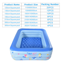 Piscine à balles gonflable en PVC écologique bleue personnalisée de 150 cm pour enfants, portable, pour l'extérieur, accessoires de bain et de natation d'été