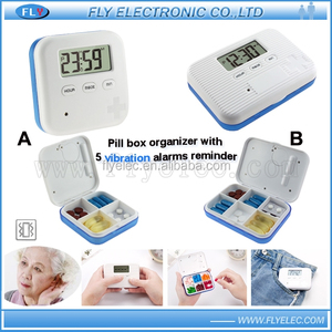 5 Nhóm Báo Động Rung Nhắc Nhở Hộp Thuốc Du Lịch Bỏ Túi Hẹn Giờ Với Báo Động Nhắc Nhở Thuốc - Product Image 5