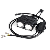 2026 Luxlion Vehiculo Car Devil Eye Control Demon Eyes Bi Led Projector Headlight Headlight Mini Projector Lens Car Accessories