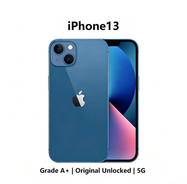 Factory Bulk Original iPhone 13 Global Unlocked 5G Full Function Check Good Condition Ready Stock