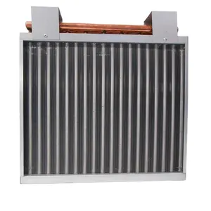Oem Vrcooler Refrigeración Tubo de cobre Aleta de aluminio 16X20 18X18 24X24 Intercambiador de calor aire-agua Evaporador Condensador