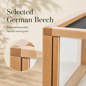 Terrario Sicuro in Legno per Rettili con Porta Bloccabile Anti-Fuga, Grande Recinto in Legno con Vetro Trasparente per Draghi Barbuti e Serpenti di Coccodrillo - Product Image 4
