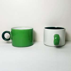 <b>Ceramic</b> Mugs With Handle Custom Color Single <b>Cup</b> For Giveaways - Product Image 2