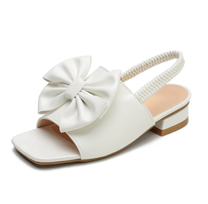 Nouvelles sandales d'été souples à semelle souple pour enfants, sandales unies transfrontalières, tailles 27-38 - Product Image 1