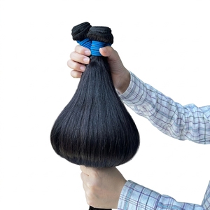 Extensiones de Rastas Humanas Virgen Remy Chinas para Trenzar, Doble Trama a Máquina, Listas para Permanente, Todos los Colores, Marca DKL Hair - Product Image 1