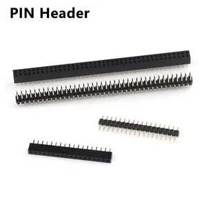 Female Header 2mm 4 Pin Header 2mm Pitch 2.0mm Pitch DIP 2pin-40pin Board To Board 180 Degree Double Row 40 Pin Female Pin Header