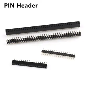 Bordo della immersione 2pin-40pin del passo di 2.0mm dell'intestazione 2mm di pin di 2mm 4 a bordo doppia intestazione femminile di pin di fila 40 di grado di 180