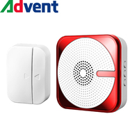 Sonnette sans fil intelligente, capteur de porte et de fenêtre sans fil intelligent, alarme, installation facile, téléphones de porte